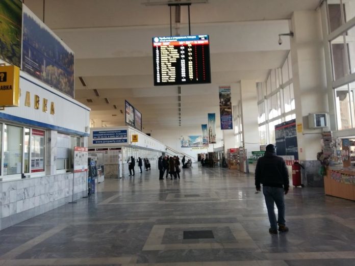 Вокзал Астрахань