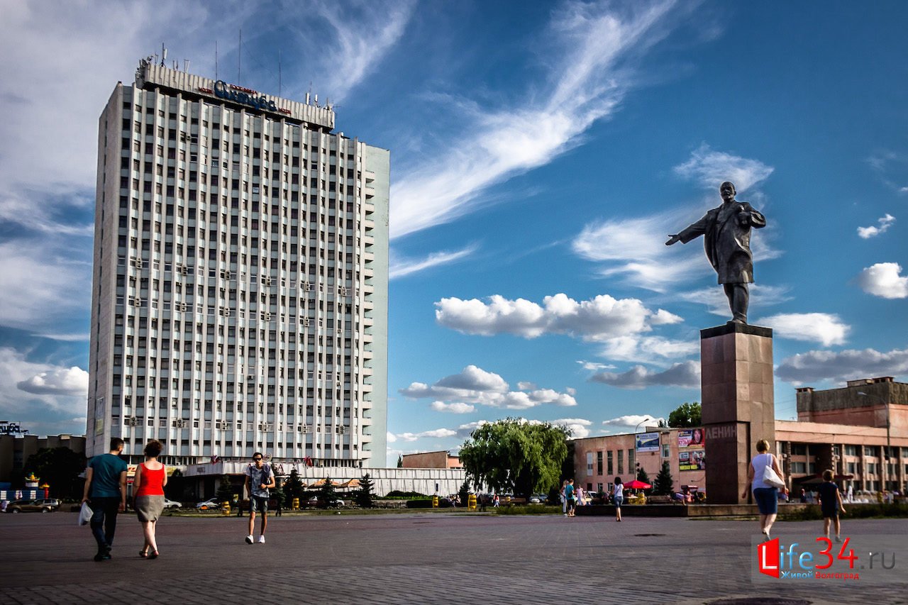 Площадь Ленина Волжский