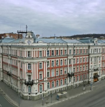 Здание ПривЖД в Саратове