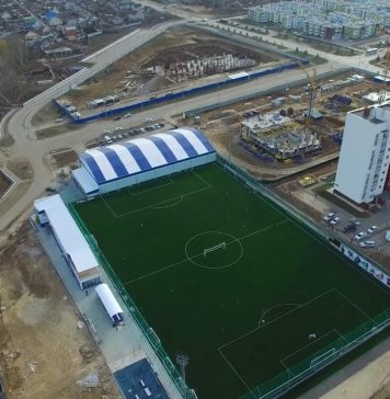 В Волгограде построили футбольный стадион Леонида Слуцкого стадион «Бомбонера»