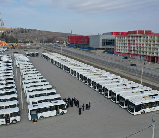 Новые автобусы Волгоград