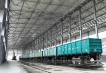 ВТЗ новый участок подготовки железнодорожных вагонов к погрузке