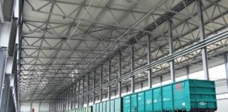 ВТЗ новый участок подготовки железнодорожных вагонов к погрузке