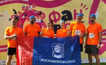 Команда ВолгаКалия прошла семикилометровую дистанцию на Фестивале бега